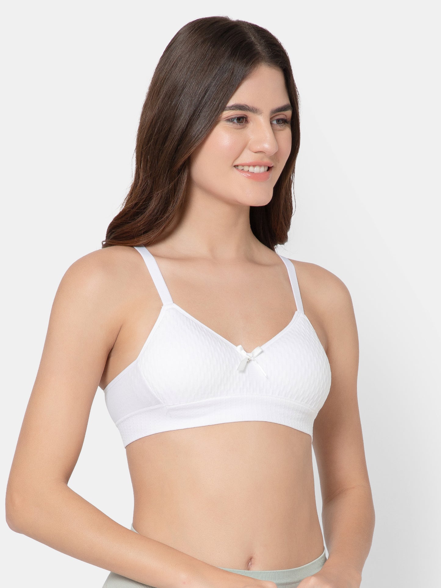 Everyday Comfort Non-Wired White Bra