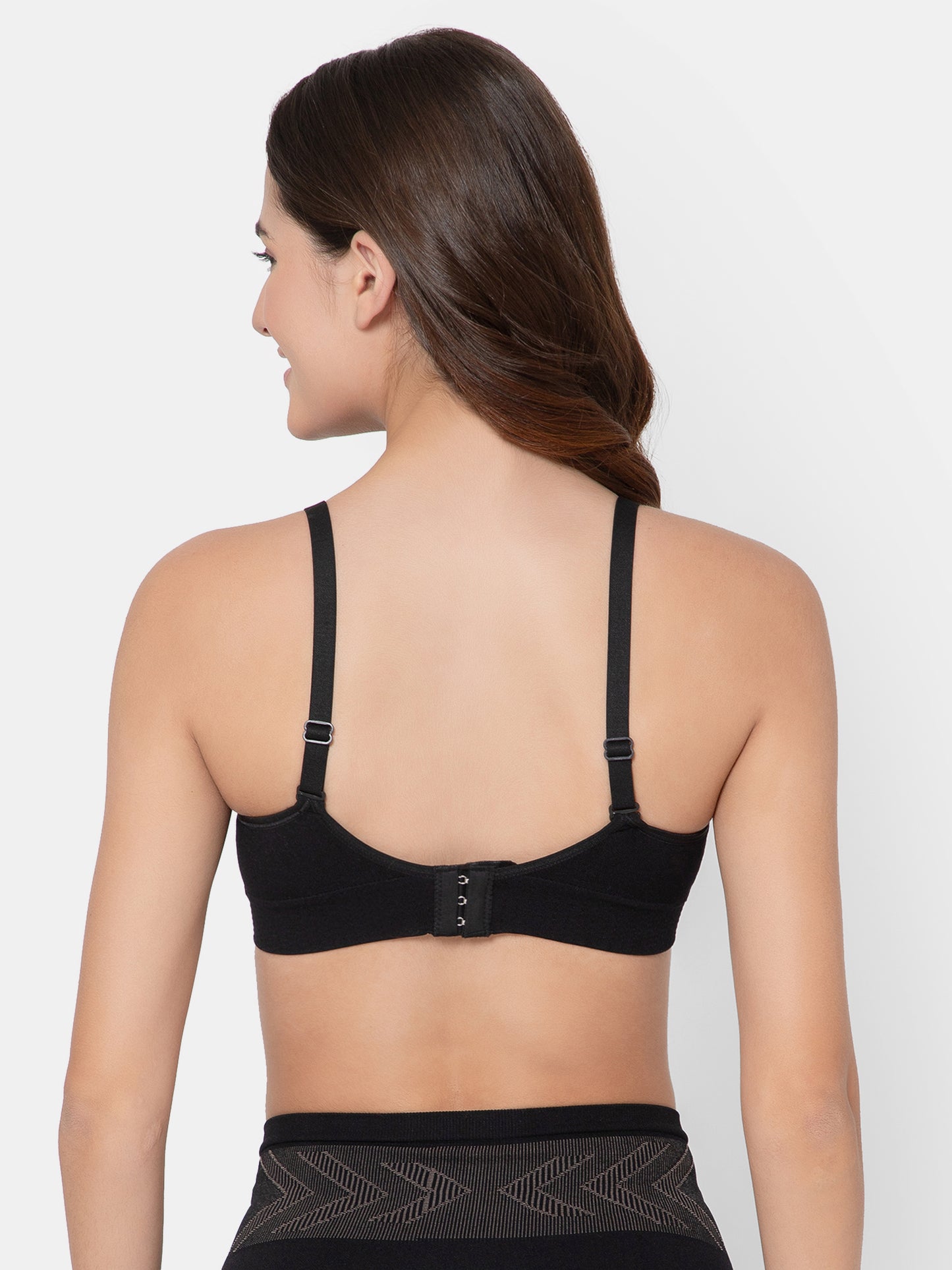 Everyday Comfort Non-Wired Black Bra