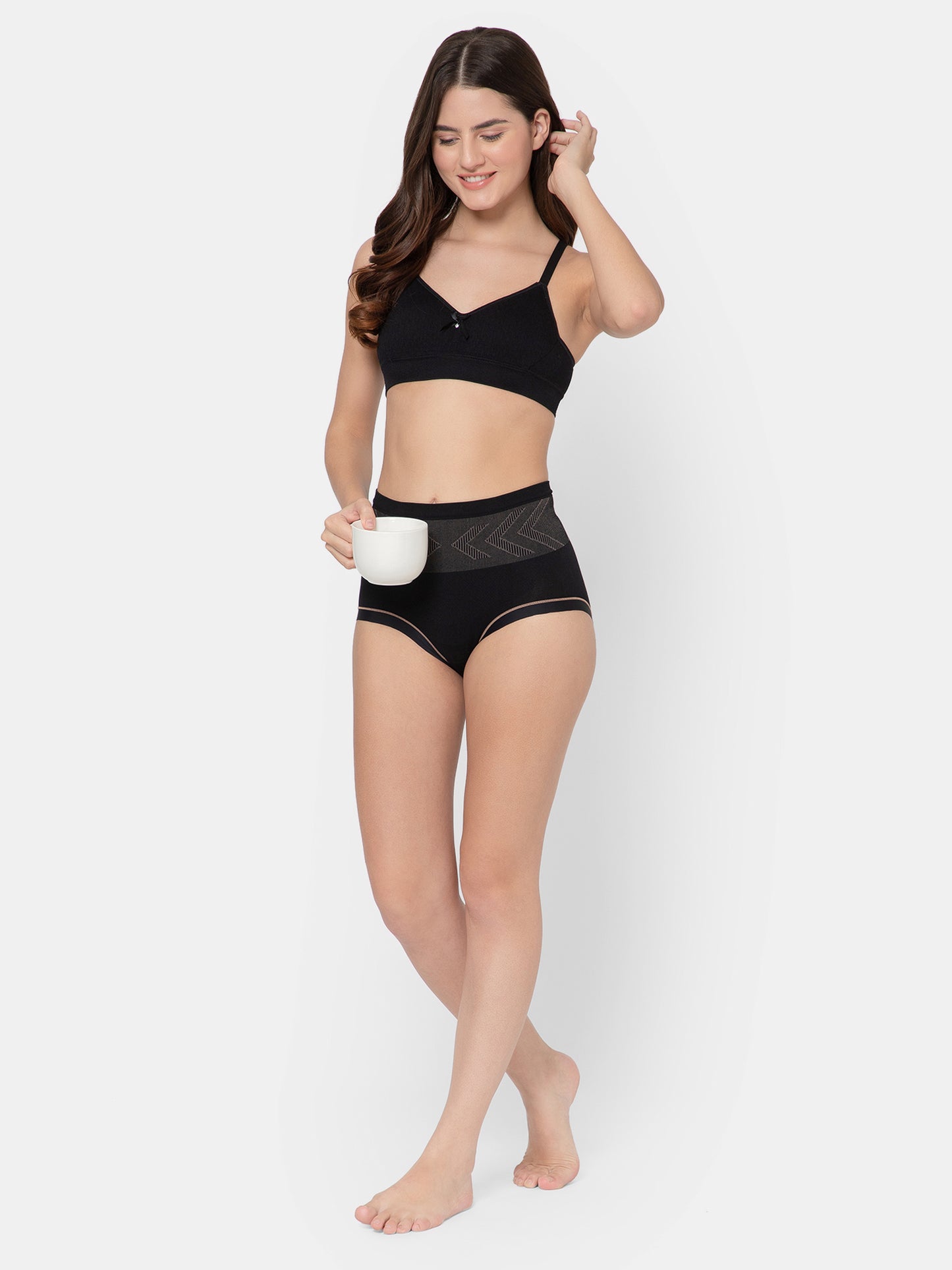 Everyday Comfort Non-Wired Black Bra