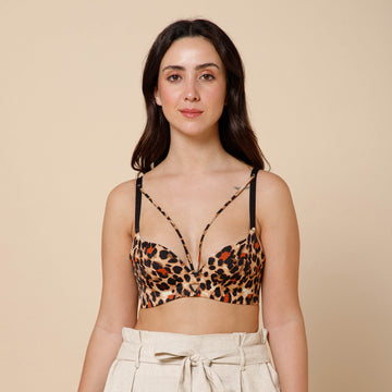 Women's Seamless Wireless Push-Up Bra