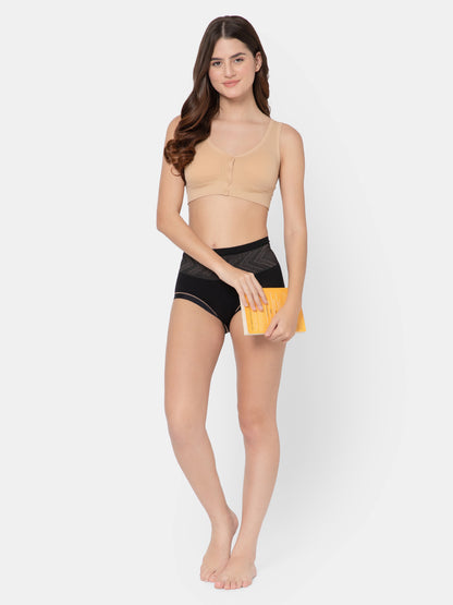 Women's Seamless Maternity/Nursing Front-Open Skin Bra – Wireless & Stretchable
