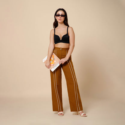 Seamless Push-Up Bra with Seamless Support & Aura Plunge Bra – Sculpted Comfort, Effortless Elegance