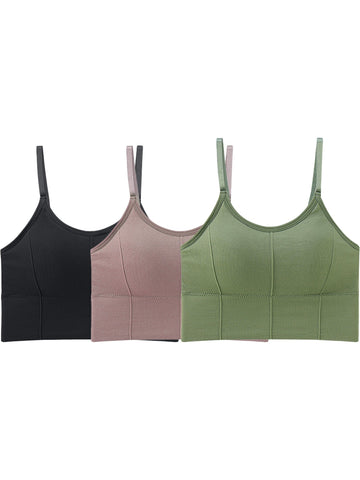 Midnight Comfort Seamless Bralette - Pack of 3