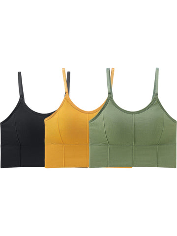 Midnight Comfort Seamless Bralette - Pack of 3